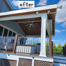 Created Beautiful New Canopies and Portico in a Home in South Merrick 3